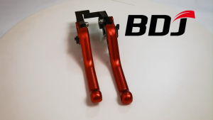 REALZIONMOTOR For Honda Crf150 Crf150l Crf 150 150L 3D Pattern Brake Clutch Lever Modified 2 Pcs