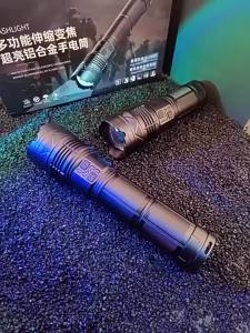 Đèn Pin LED GT60 Đèn Pin Chiến Thuật Tầm Xa Mạnh Mẽ Sạc Type-C Đèn Lồng Cắm Trại Có Độ Bền Cao Và Khả Năng Điều Chỉnh Độ Nét Màu Đen