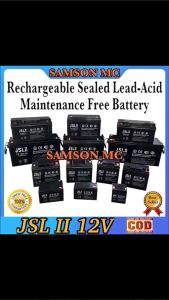 JSLII 7Ah 12Ah 20Ah 26Ah 40Ah 65Ah 100Ah 150Ah 12V Regulated Sealed Lead Acid Battery for Medical Devices/UPS/Solar/Toy Car Valve Rechargeable Vrla Battery