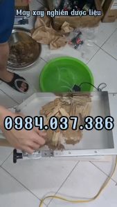 Máy xay bột khô siêu mịn - Máy xay dược liệu - Máy xay tam thất công nghiệp AGF260