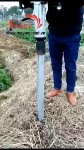 Máy đóng cọc mini chạy xăng