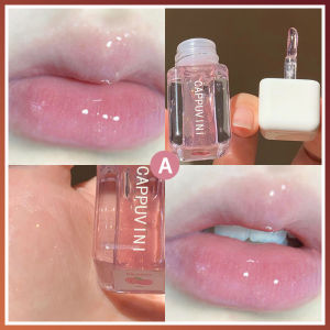 💄Orfila Cappuvini Transparan Hydrating Gloss Nourishing Lip Gloss / Jelly Shine Lip Gloss / Nektar Bibir Pelembab Transparan COD