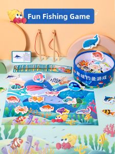 Baoli | Magnetic Wooden Fishing Intelligence Development Toddler Educational Toy