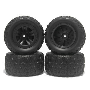 Lốp Xe RC NEEBRC 83mm Chống Mài Mòn Dành Cho SCY 16101 16102 16103 Pro MJX Hyper Go 14210 16210 1/14 1/16 Hex 12mm Lốp Kim Loại Cho Xe RC Xe Tải