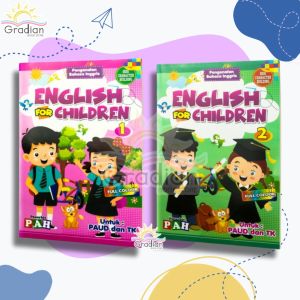 ENGLISH FOR CHILDREN : Buku Pengenalan Belajar Bahasa Inggris untuk Anak TK dan SD