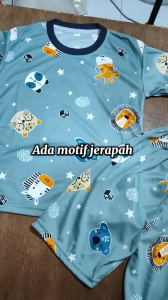 Code8.id Baju Setelan Printing Anak Laki Laki Karakter Kartun Denim Mobil Lucu Keren 1 10 Tahun