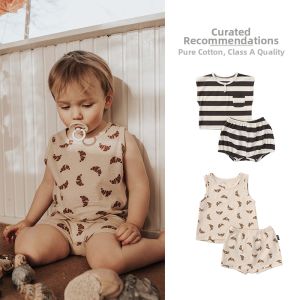 tinyclvb | Bộ Quần Áo Bé Mùa Hè Cotton Sạch 100%