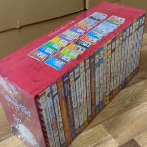 24 หนังสือ ภาษาอังกฤษ ไดอรี่ของเด็ก Wimpy นิยายการ์ตูน หนังสือเรื่องเด็ก หนังสืออ่านประจําวัน ของขวัญ อายุ 6-12 ปี
