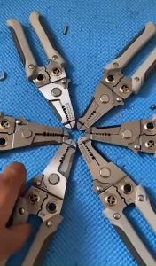Kìm tuốt dây điện đa năng 9 trong 1 của Nhật - Kìm điện đa năng Thép gió HSS tước dây 4mm Lò xo ẩn