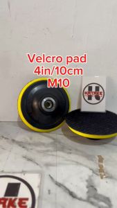 Tatakan Pad Perekat Amplas Bulat Velcro 4 Inch M10 Gerinda Tangan/Tatakan Amplas 4 Inch – Rubber Pad