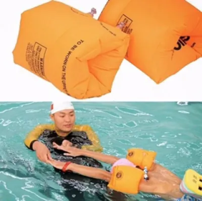 Phao bơi tay màu cam cặp 2 cái dành cho người tập bơihàng dày dặn tốtloại 1 luôn sỉ sll giá rẻ