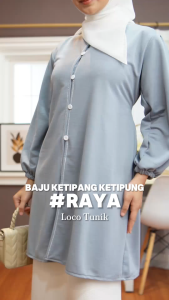 Mybamus Loco Tunic Melayu: Baju Kurung Casual Busui Friendly