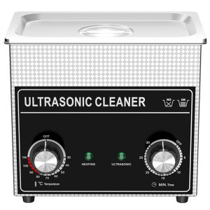 Ultrasonic Cleaner Adjustable Heating Timing Cleaning Lab Machine 3.2L Plus 180W