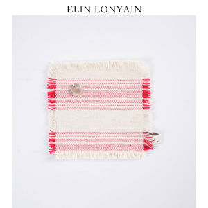 ELIN LONYAIN | Wabi Sabi Style Cotton Linen Blend Table Runner Placemat