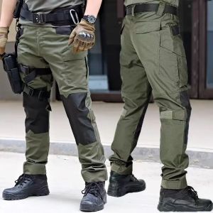 Tactical Pants Men Cargo Pants Mens Outdoor Hiking Trekking Mens Joggers Hunting Training Pants Military Multi Pocket Trousers
