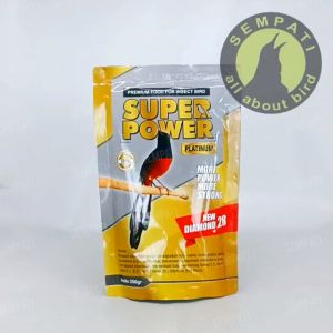 SEMPATI FREE GANTUNGAN BUAH Super Power Platinum Voer Pur Murai Batu Pakan Burung Murai Batu Makanan Murai Kacer Anis Cucak Jalak Pentet Dll PLASPW