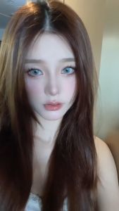 【COD】AURORA Seri 1: Sepasang/2pcs Lensa Kontak Warna Lensa Warna Diameter 14.2 MM Softlens Lensa Kontak Gradien/Minus(0.00) Contact Lens Tahunan