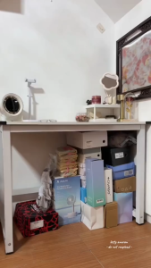 110L/66L/24L Large Storage box Clothes organizer Foldable transparent storage box Dust-proof Waterproof PVC Large Capacity Storage Box#cd023