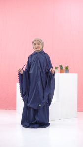 MUKENA TRAVELING MINI POUCH PARASUT KOREA ANAK