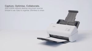 Brother ADS-4300N Scanner (Upgraded Version of Brother ADS-2400N Scanner)