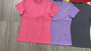 Áo Thun Thể Thao Nữ Trơn MILAVY Vải Thun Lạnh Co Giãn Tốt Tập Gym Yoga Pickleball Cầu Lông