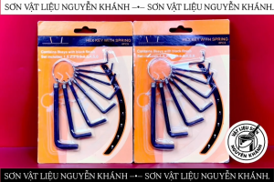 BỘ LỤC GIÁC NHỎ 8 CÂY LIWIN – CHÌA LỤC GIÁC MINI CÓ VÒNG GIỮ DÙNG VẶN ỐC LỤC GIÁC 1.5–6MM