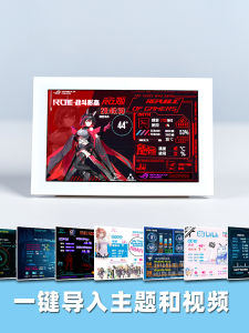 5 Inch IPS PC Secondary Screen800x480 Desktop USB Dynamic Display screensDIY Computer Monitoring AIDA64 MOD Gaming Black/White