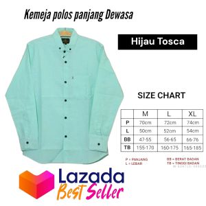 Kemeja Pria MERAH MARUN Polos Lengan Panjang Casual Kemeja Kantoran Polos Cowok Exclusive Kemeja Lengan Panjang Premium MLXL