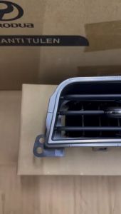 ORIGINAL PERODUA BEZZA AIRCOND OUTLET CENTER VENT TENGAH (CHROME KNOB) REGISTER INSTRUMENT PANEL 55670-BZ200-B0