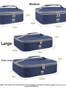 gumahus | Thermal Insulation Partitioned Meal Box Bag