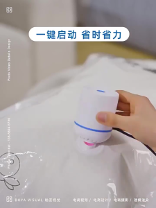 【SG STOCK】Portable Electric Air Pump Vacuum Sealer For Travel Vacuum Storage Compression Bag