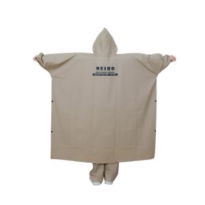 NEIRO-Jas hujan atasan ponco (kelelawar) jumbo untuk pria dan wanita bahan tebal kuat dan elastis kualitas premium