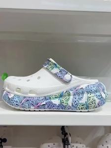 Ultimate Guide to Women's Beach Shoes with Croc Print & Crush Butterfly Clog