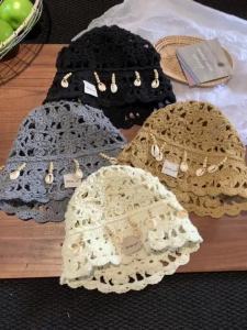 Korean Cute Sweet Crochet Hollow Knitted Hat Beaded Shell Tassel Beanies Cap Women Summer Travel Breathable Versatile Pullover