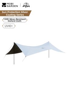 Mobi Garden | Waterproof Sun Protection Large Silver Coated Tent