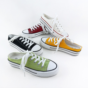 SPT-07 Women Shoes Sneakers Canvas Wanita Kasual Import Murah Jakarta Fashion Cewek Korea Terabaru