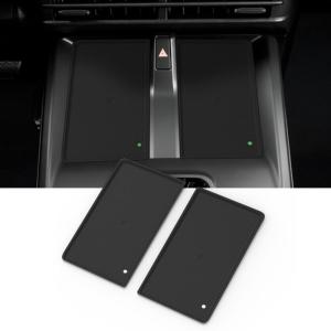 Car Wireless Charging Anti Slip Mat for Toyota BZ4X 2026 Central Console Silicone Pad Phone Holder Shockproof Dustproof Tray