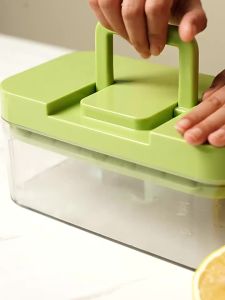DOLANX | Press Ice Tray Storage Box Large Capacity