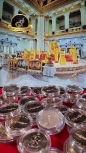 เหรียญพระคลัง มหาสมบัติ เหรียญที่ระลึกพระคลัง ในพระคลังมหาสมบัติ 88 ปี กรมธนารักษ์ พร้อมตลับ เนื้อทองแดง