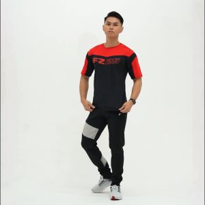 Flexzone Sports Tee FZ25 series FTS-068 Running Gym Fitness Lari Kaos Olahraga Pria Lengan Pendek Drifit Dry Fit