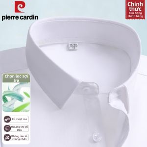 Pierre Cardin | Áo Sơ Mi Công Sở Chống Nhăn Oversized Trắng