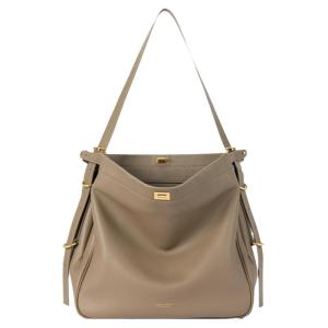 VANESSA HOGAN | Premium Leather Relaxed Hobo Shoulder Bag