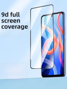 Henyou | Xiaomi Redmi Note10 Pro Tempered Glass Screen Protector Full Cover Blue Light Filter Privacy Glass 5G Version Eye Protection