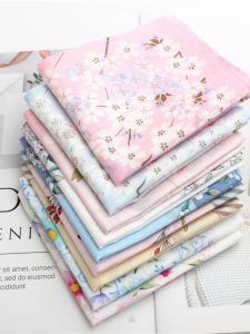Pure Cotton Thin Printed Handkerchief for Women Traditional Japanese Style Full Cotton Old Fashioned Handkerchief Single Piece