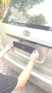 FRAMELESSPLATE Frameless Plate Dudukan Plate Plat Nomor Mobil 1