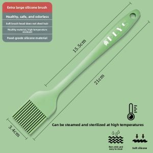 XIAOTIANLAI | Heat Resistant Non-Shedding Silicone Oil Brush for Kitchen and Baking