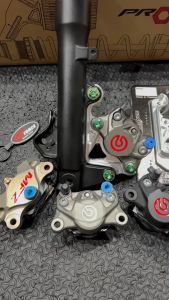 GIORNO 125 ขาจับปั้ม 220 ราคาถูกวาง ปักข้าง ด้วง MFZ จานเดิม ตรงรุ่น 2