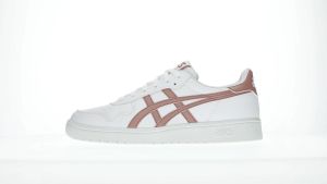 ASICS Women JAPAN S Sportstyle Shoes in White/Umeboshi
