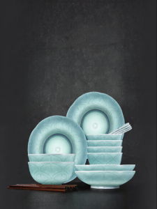 JINGDEZHEN | High-Temperature Porcelain Bowl Microwave Safe Ramen Bowl