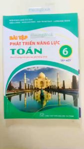 Sách - Bài tập phát triển năng lực toán 6 tập 1 (Kết nối)